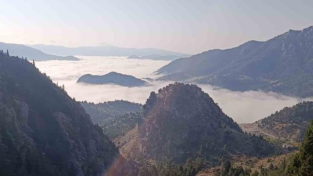 Kahramanmaraş’ta sis denizi oluştu