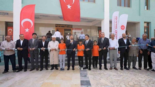 Asrın felaketinin ardından inşa edilen 137’nci cami ibadete açıldı