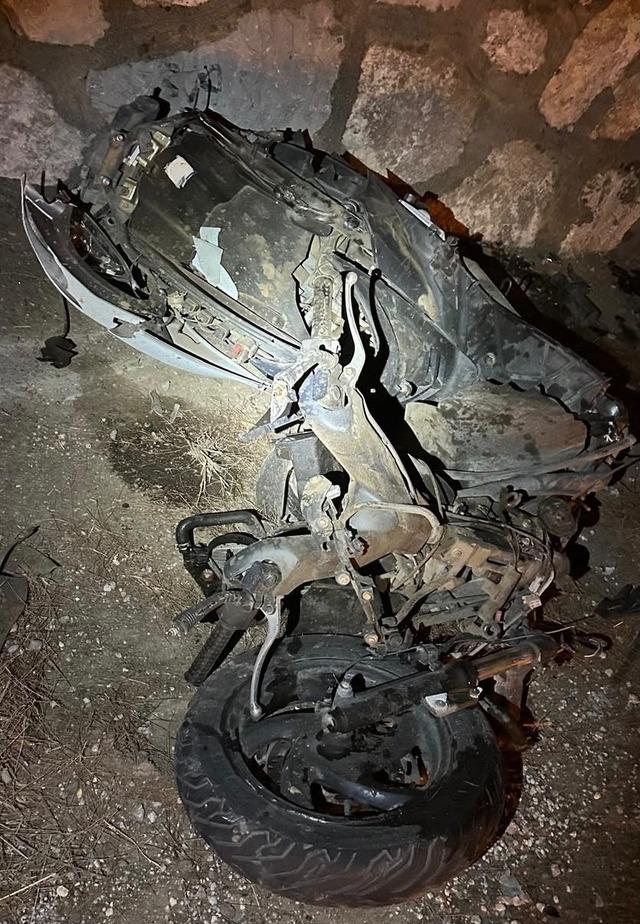 Eski başkanın karıştığı kazada motosiklet sürücüsü öldü