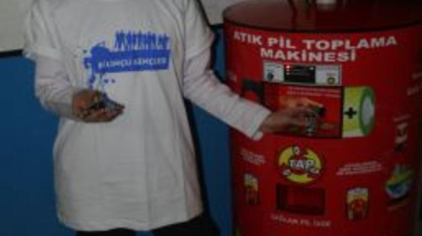 Geleceğin sağlık&ccedil;ıları atık piller i&ccedil;in buluştu