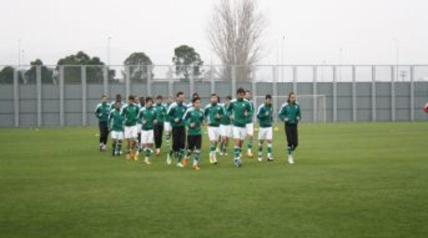 Bursaspor, Gaziantepspor ma&ccedil;ının taktiğini &ccedil;alıştı