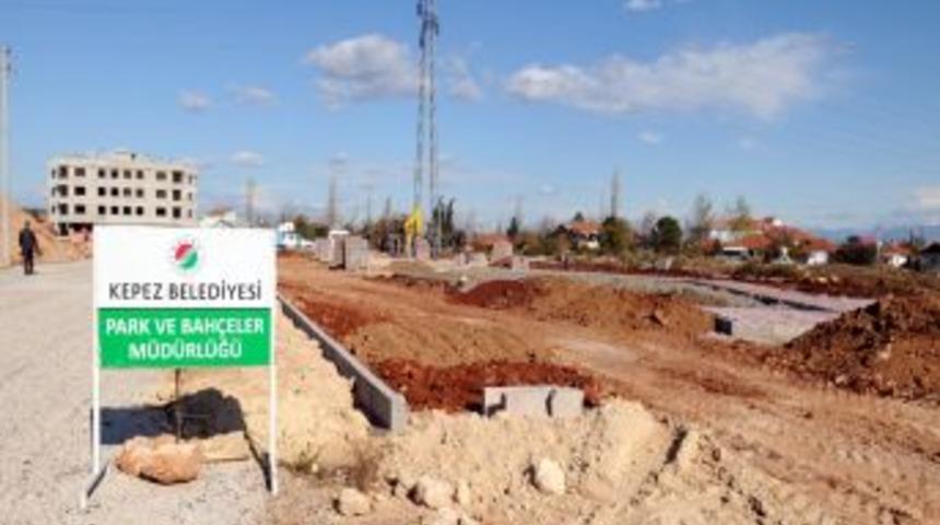 Gazi Mahallesi'ne park yapılıyor