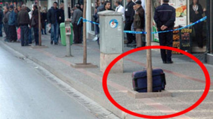 Ş&uuml;pheli paket korku dolu anlar yaşattı