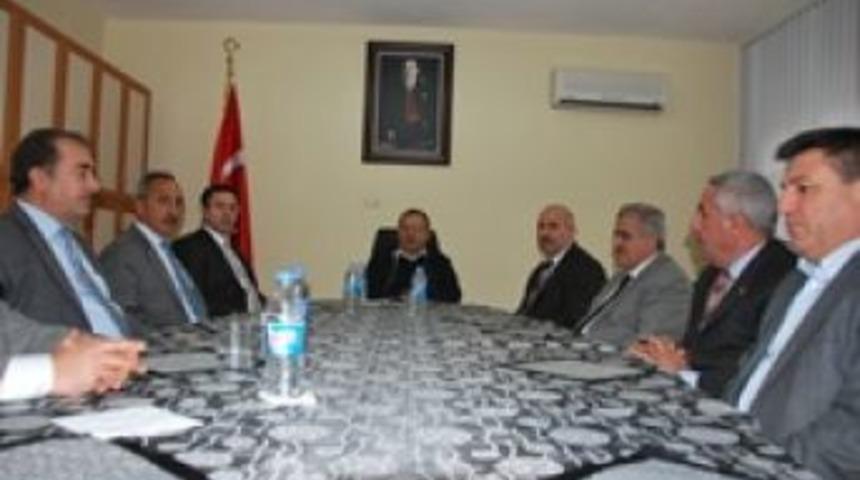 3. istişare toplantısı Yazıhan&rsquo;da yapıldı