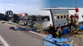 Manisa'da katliam gibi kaza! 11 kişi öldü, 27 kişi yaralandı