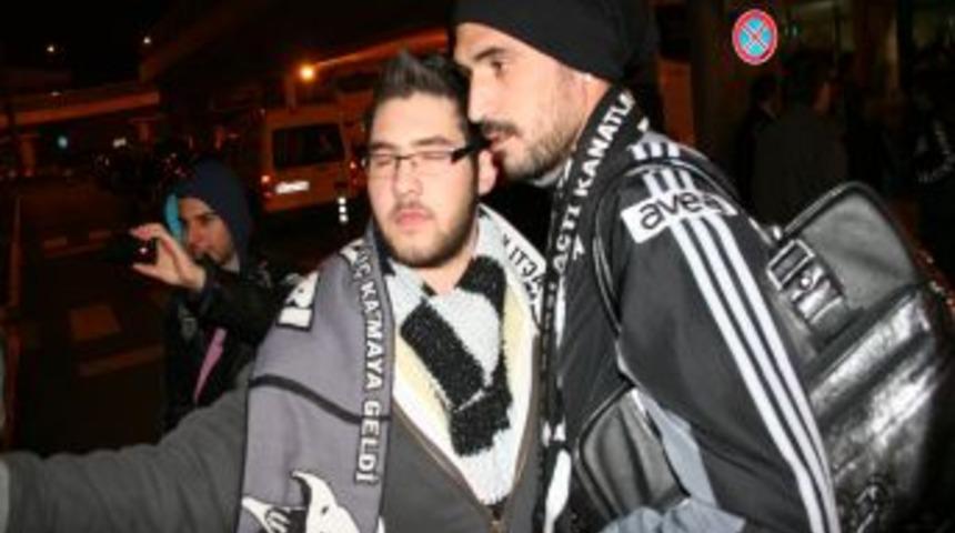 Beşiktaş'a Trabzon&rsquo;da coşkulu karşılama