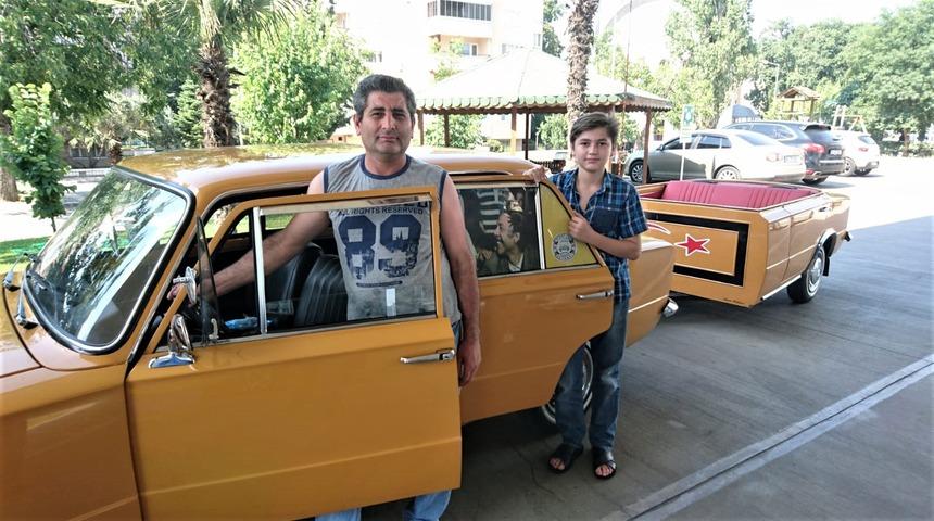 1975 model aracı öyle bir hale getirdi ki bakan bir daha bakıyor