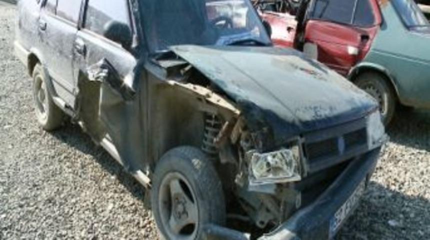 Kendi aracını &ccedil;alarken yakalandı