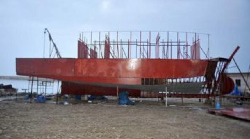 Sinop &Uuml;niversitesi'ne ait araştırma gemisi 2012&rsquo;de suya iniyor