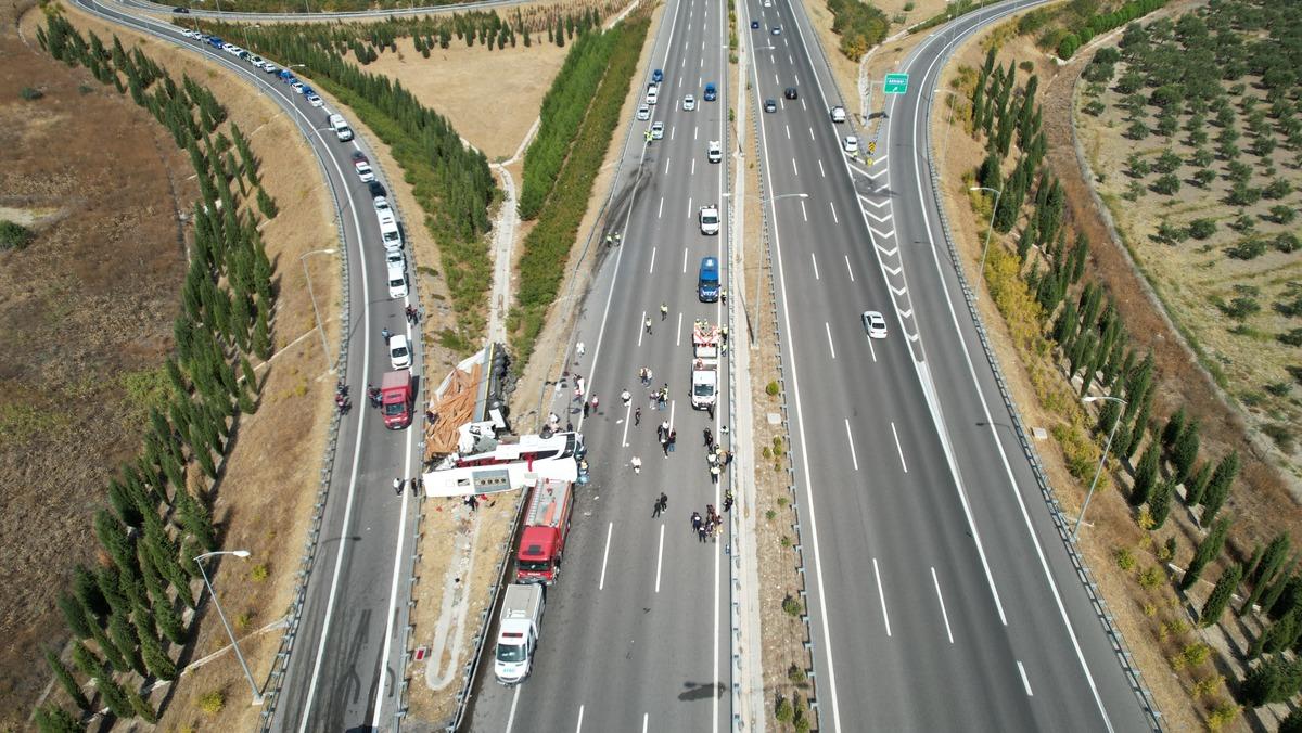 Manisa daki kazanın görüntüleri ortaya çıktı 2