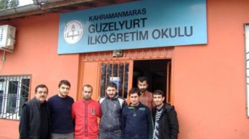 KS&Uuml;'l&uuml; &ouml;ğrenciler ilk&ouml;ğretim okullarını temizliyor