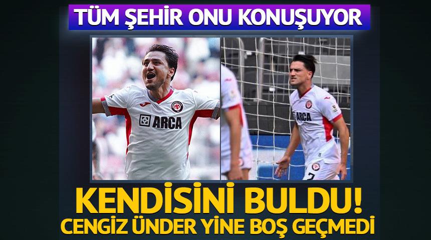 Cengiz &Uuml;nder yine yapacağını yaptı! T&uuml;m şehir onu konuşuyor
