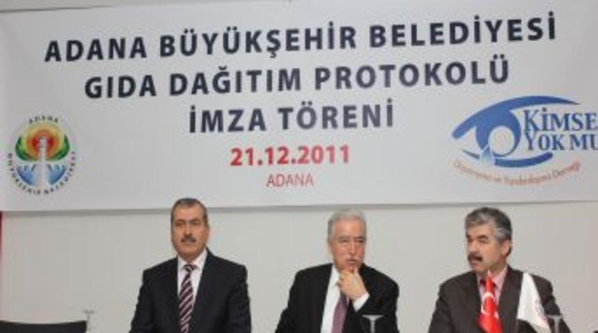 Belediye Kimse Yok Mu Derneği aracılığı ile bin 500 kişiye gıda yardımı yapacak