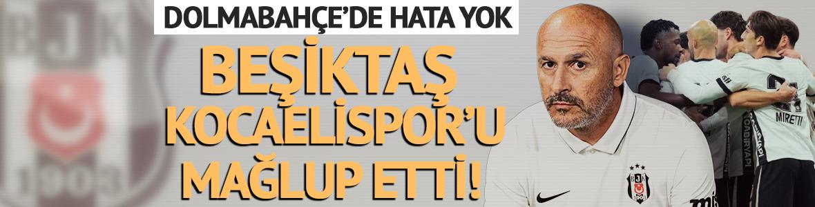 Beşiktaş zirve takibini s&uuml;rd&uuml;rd&uuml;!