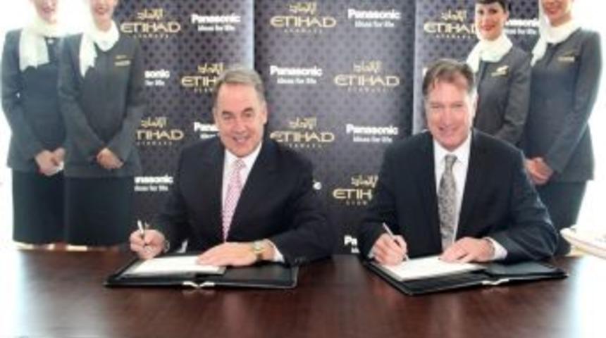 Etihad, Panasonic ile eğlendirecek