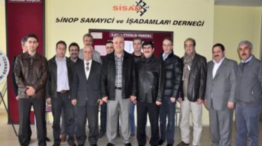 KASİAD'lı iş adamları Sinop'taki meslektaşlarını ziyaret etti