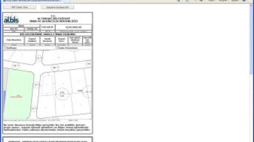 Vatandaşlar, imar durumunu bir 'tık'la &ouml;ğreniyor