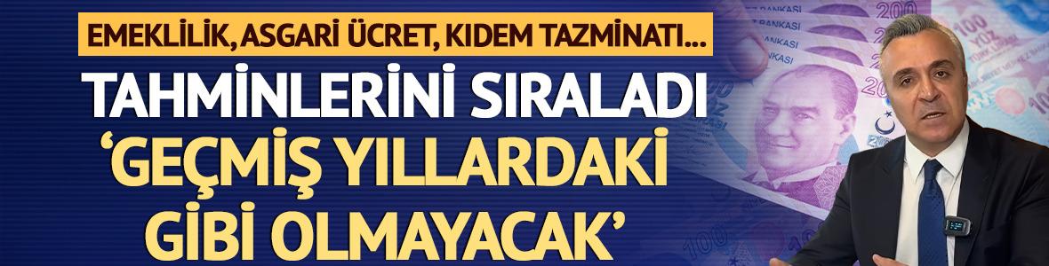 Emeklilik, asgari &uuml;cret, tazminat: Tek tek sıraladı 'Onlar gibi olmayacak'