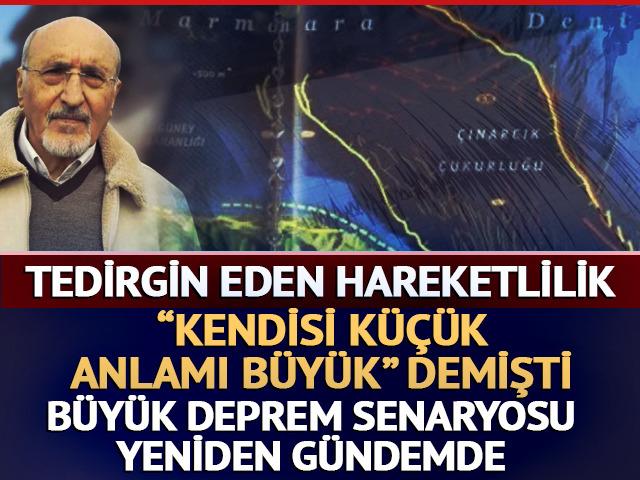 Marmara'daki hareketlilik tedirgin etti! B&uuml;y&uuml;k deprem senaryo yeniden g&uuml;ndemde