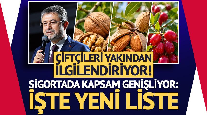 &Ccedil;ift&ccedil;ileri yakından ilgilendiriyor! Sigortada kapsam genişliyor: İşte yeni liste