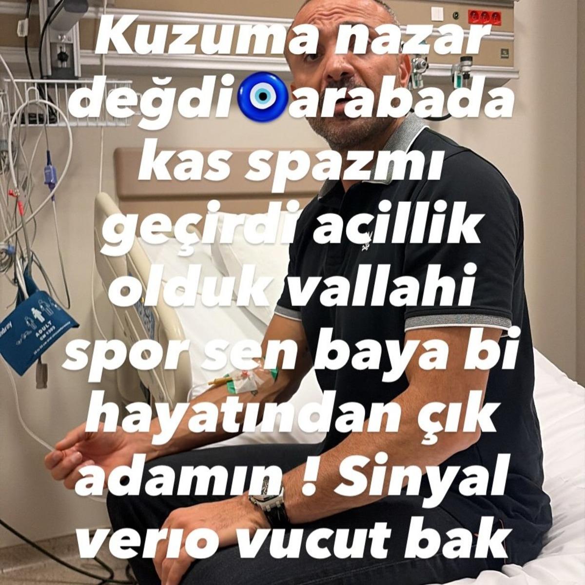 Demet Akalın hayat arkadaşı Okan Kurt kas spazmı geçirdi 1