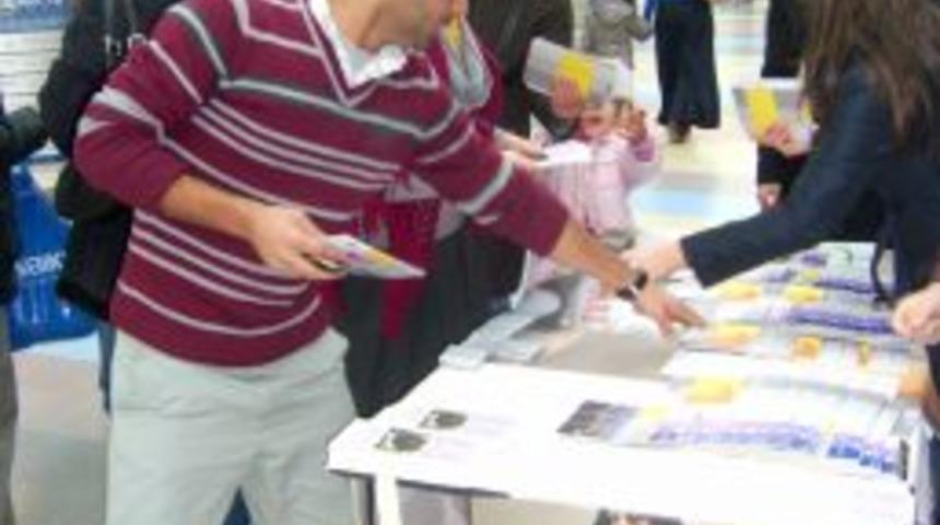 Kadın Danışma Merkezi Standı b&uuml;y&uuml;k ilgi g&ouml;rd&uuml;