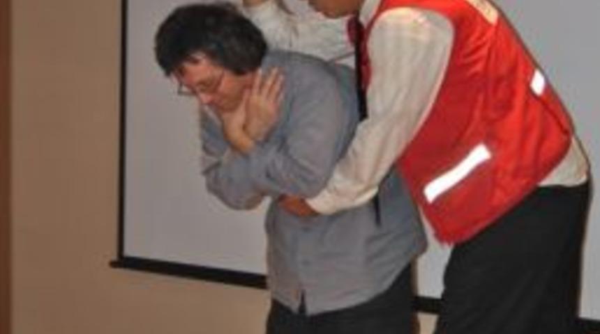 Ufuklu anneler ilkyardım yapmayı &ouml;ğrendi