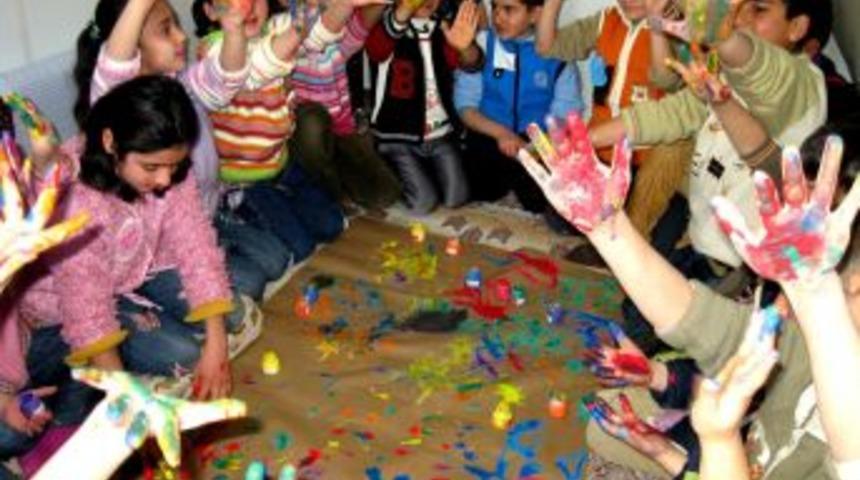 Ercişli &ccedil;ocuklara psikolojik destek