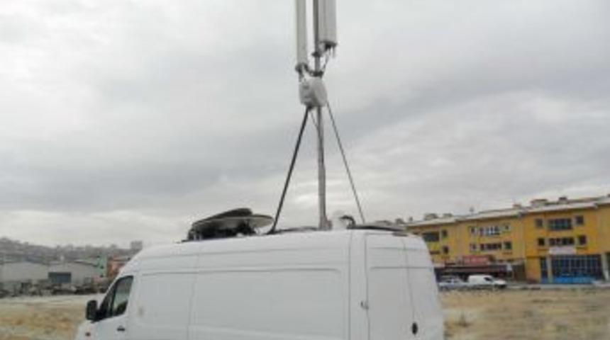 Yenimahalle Belediyesi 102 baz istasyonunu kullanılmaz hale getirdi