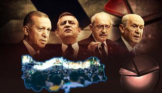 Son anket paylaşıldı! İlk iki parti farkı a&ccedil;tı: Kararsızlar belirleyici olacak