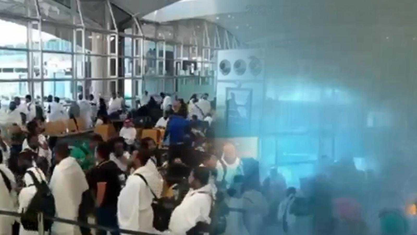 Riyad'daki Kral Halid Havalimanı'na Hücum: Saldırı Anı Kameralarda