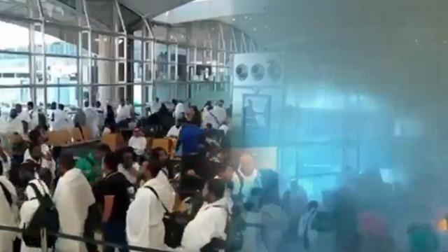 Husiler, Riyad'daki havalimanını vurmuştu! Saldırı anının görüntüleri ortaya çıktı
