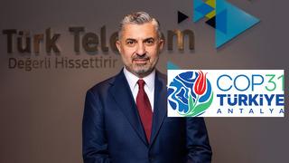 Türk Telekom CEO’su Ebubekir Şahin sürdürülebilirlik ve COP31 mesajlarını dijiatal ikiziyle duyurdu
