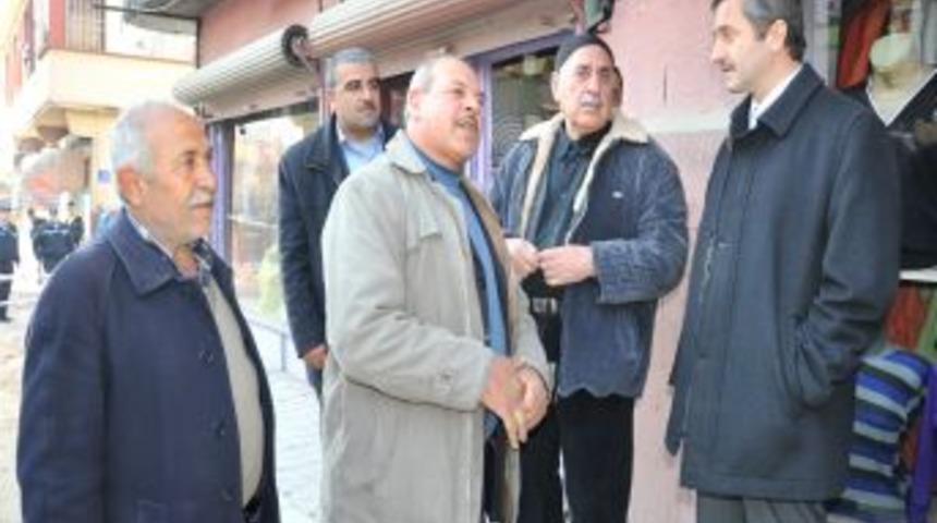 Başkan Tahmazoğlu &ccedil;&ouml;ken yolda inceleme yaptı