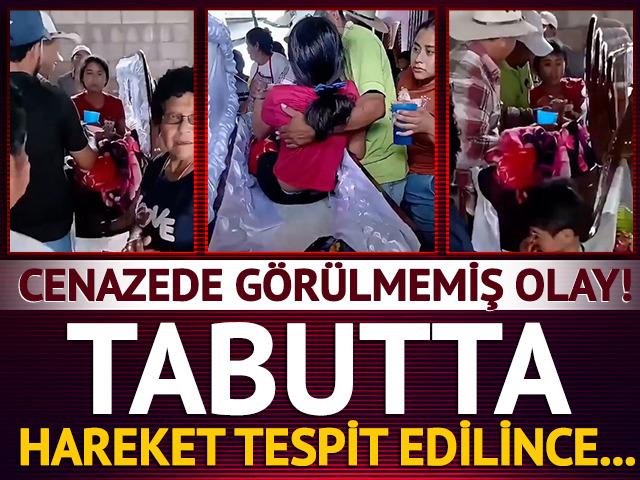 G&ouml;ğs&uuml;m ağrıyor deyip bayıldı: Babası &ouml;ld&uuml; sanıp tabuta koydu! Cenazesinde ayaklanınca...
