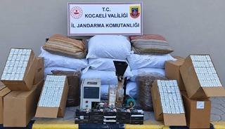 Kocaeli&rsquo;de 1 milyon TL değerinde ka&ccedil;ak t&uuml;t&uuml;n ele ge&ccedil;irildi