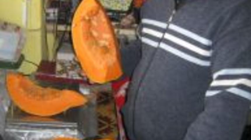 Kağızman'da bal kabağı satışları arttı