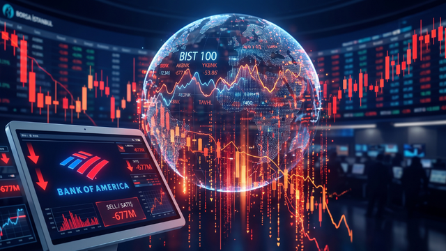 Bank of America satışta: Tek hissede 155,5 milyon liralık &ccedil;ıkış!