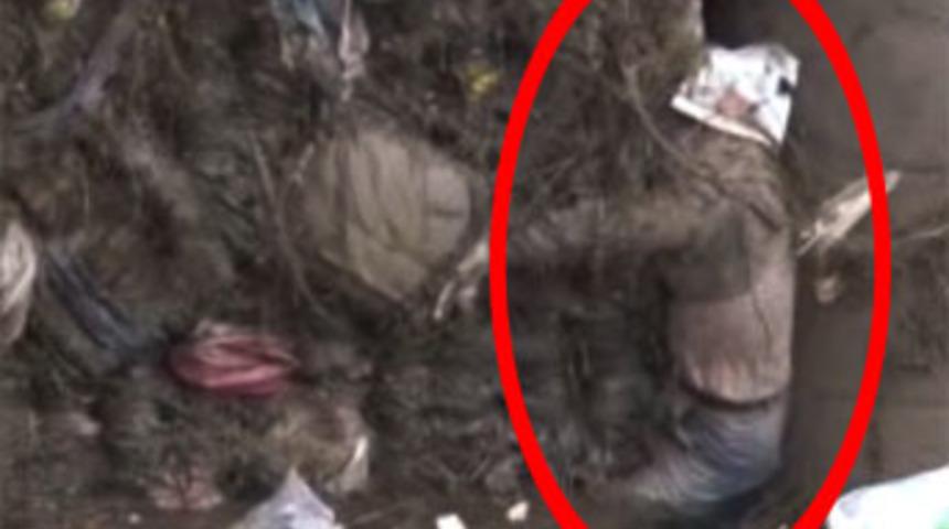 Cesedi, k&ouml;pr&uuml; ızgaralarına takılı bulundu