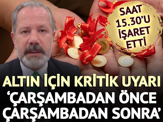 '&Ccedil;arşambadan &ouml;nce &ccedil;arşambadan sonra' Altın i&ccedil;in dalgalı seyir uyarısı