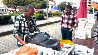 Rize'de palamut bolluğu! 3 tanesi 100 TL'ye satılıyor
