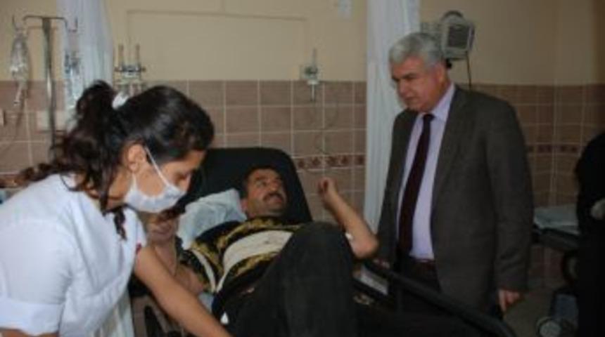 Hastaneye ziyaret&ccedil;i akını..!