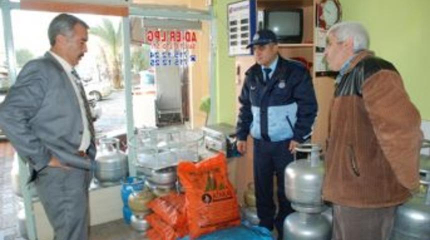 K&ouml;m&uuml;rc&uuml;lere zabıtadan sıkı denetim