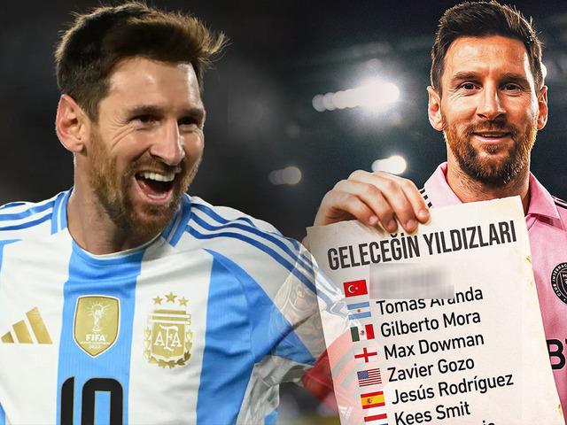 Messi geleceğin yıldızlarını sıraladı! T&uuml;rk futbolcu da listede