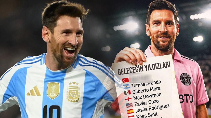 Messi geleceğin yıldızlarını sıraladı! T&uuml;rk futbolcu da listede: Ne Arda G&uuml;ler ne Kenan Yıldız