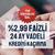 2,99 faizli ve 24 ay vadeli 100.000 TL'ye varan kredi fırsatı