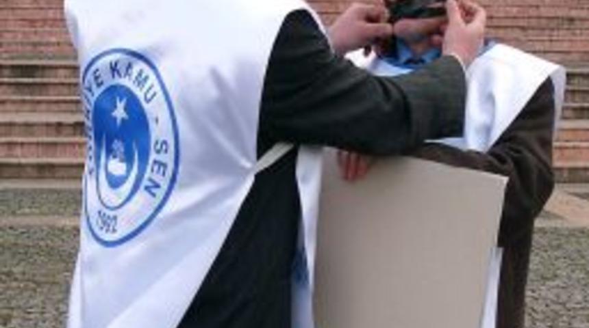 Giresun H&uuml;k&uuml;met Konağı &ouml;n&uuml;nde 7 kişilik eylem