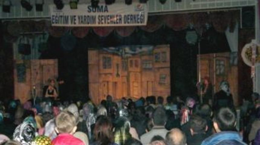 Soma'da 'Kapılar'ı sahnelendi