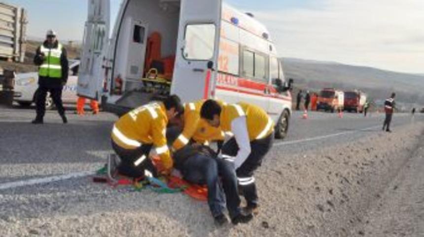 Kurtarma tatbikatında kaza kırım ekibinin jeneratörü çalışmadı