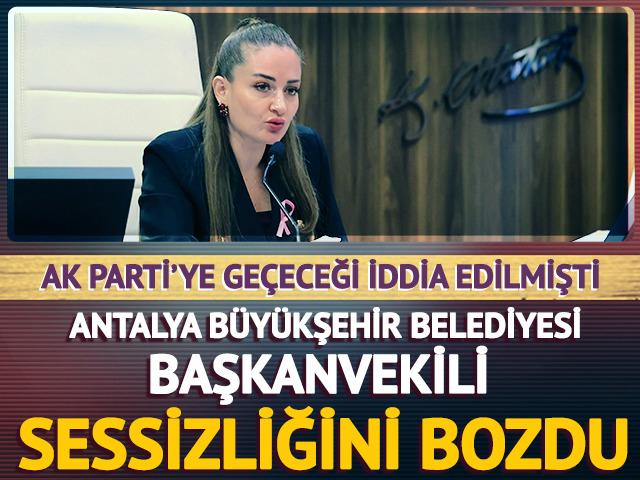 AK Parti iddiası g&uuml;ndem oldu! B&uuml;şra &Ouml;zdemir'den a&ccedil;ıklama